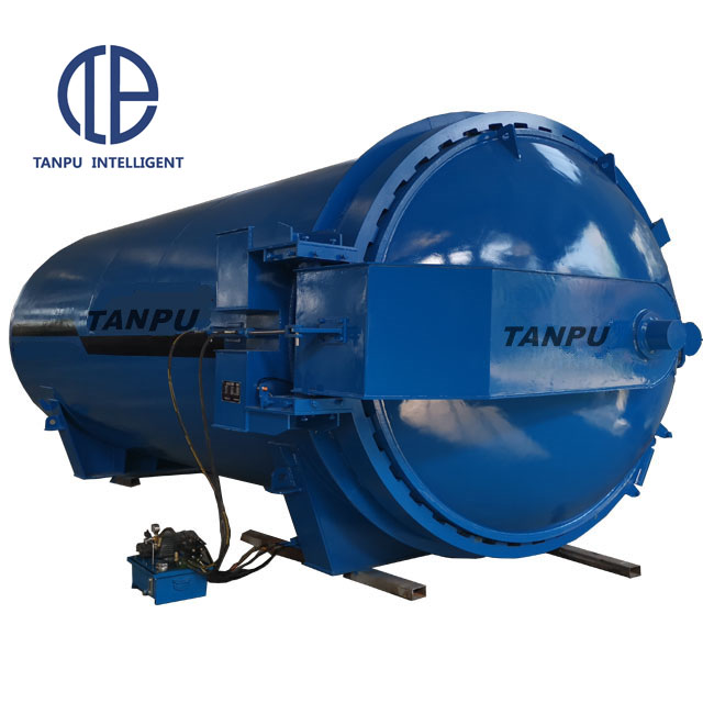 TANPU PLC glass making machine Autoclave Easily Operate Laminated Glass Machine